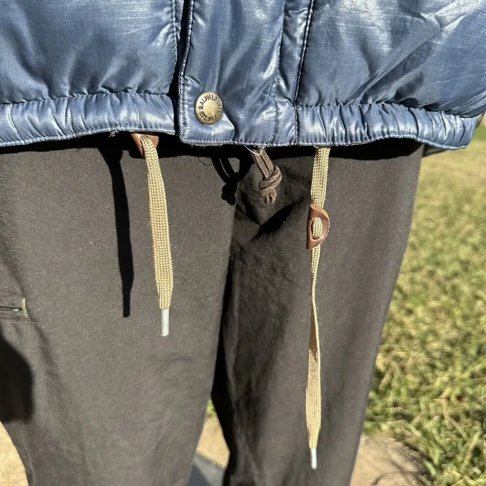 Ralph Lauren Navy Blue Puffer Vest